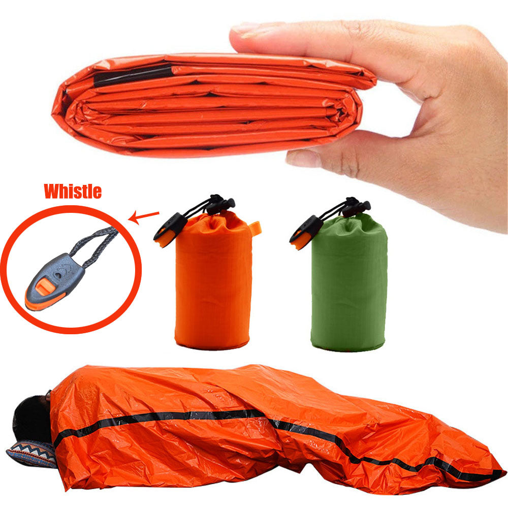 Kit de Survie Thermique — Sac de Couchage d'Urgence