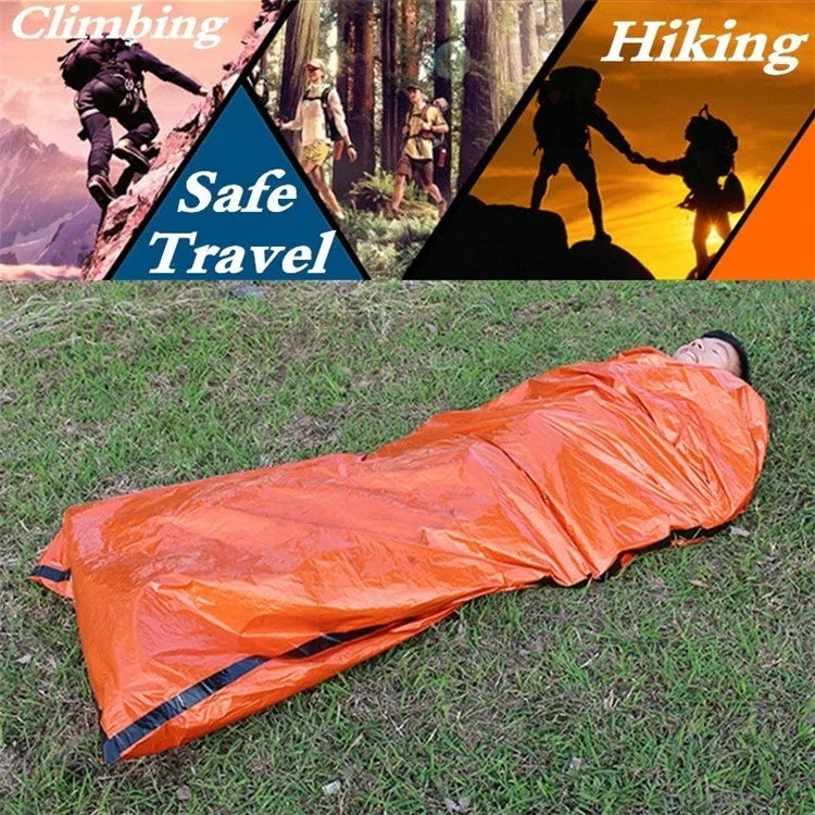 Kit de Survie Thermique — Sac de Couchage d'Urgence