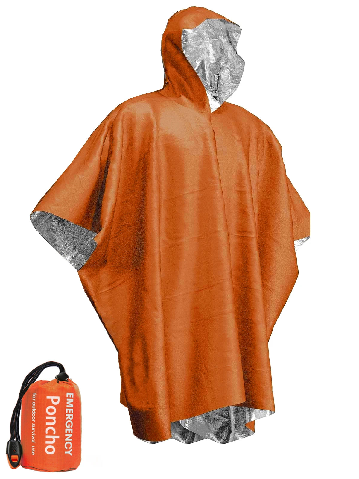 Poncho de Survie Imperméable — Urgence & Camping