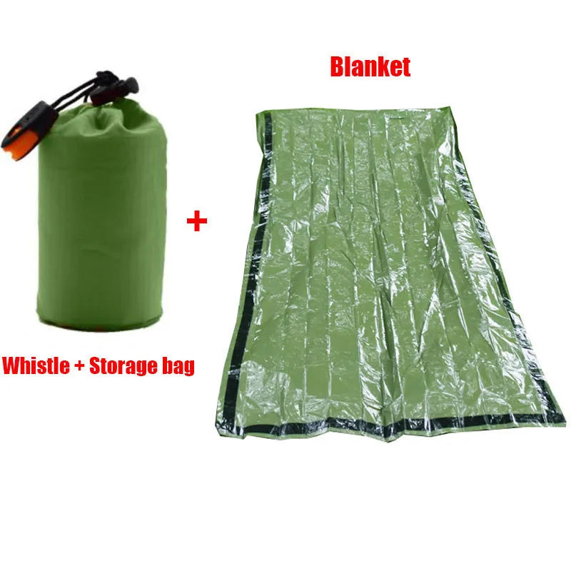 Kit de Survie Thermique — Sac de Couchage d'Urgence