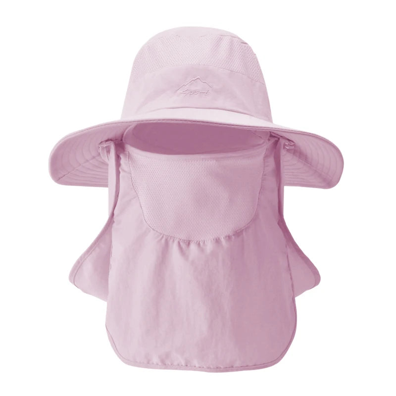 Chapeau de Pêcheur Anti-UV — Protection Cou & Visage Outdoor