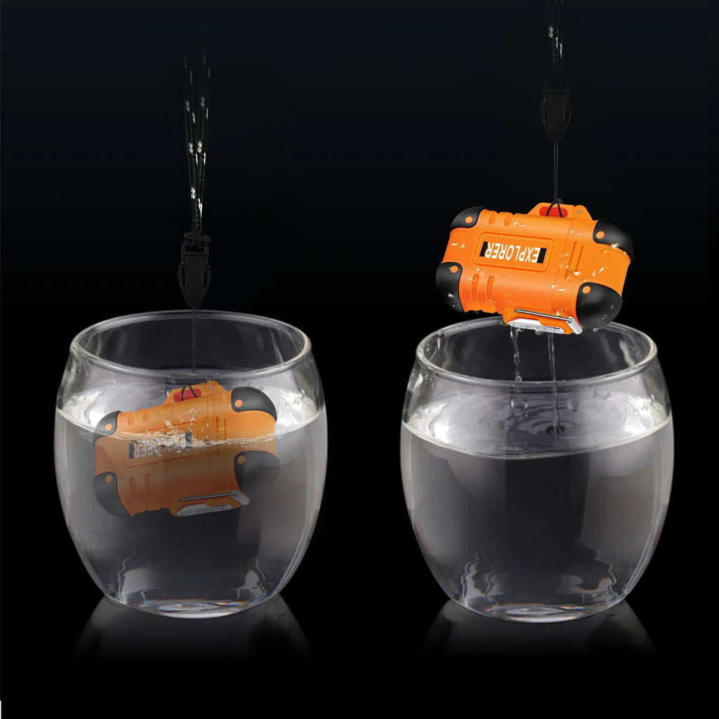 Briquet Double Arc Étanche — Rechargeable USB