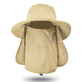 Chapeau de Pêcheur Anti-UV — Protection Cou & Visage Outdoor